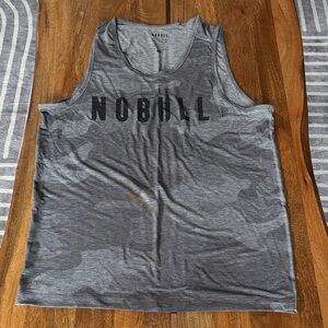 NOBULL Charcoal Camo Tank Top